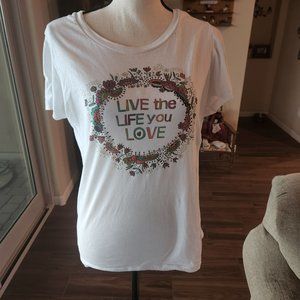 Natural Life Live the Life You Live T-shirt